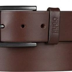 HUGO Gürtel Gionio 50385358/202 Dunkelbraun, Breite ca. 4 cm