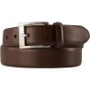 herrenausstatter.de Gürtel 010/67 Dunkelbraun, Breite ca. 3,5 cm, Braun