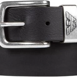 EMPORIO ARMANI Gürtel Y4S201/YDD6G/80001 Schwarz, Breite ca. 3,5 cm