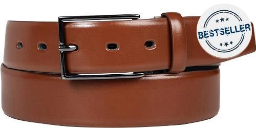 Lloyd-Belts Gürtel 1772/11 Cognac, Breite ca. 3,5 cm, Orangebraun – Bild 2