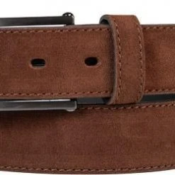 bugatti Gürtel 1787/44 Mittelbraun, Breite ca. 3,5 cm, Braun