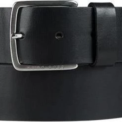 BOSS Gürtel Sjeeko 50424683/001 Schwarz, Breite ca. 4 cm