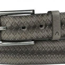 Alberto Gürtel Denim 01008913/970 Grau, Breite ca. 3,5 cm