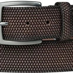 Alberto Gürtel Heavy Stamp 01008909/599 Dunkelbraun, Breite ca. 4 cm