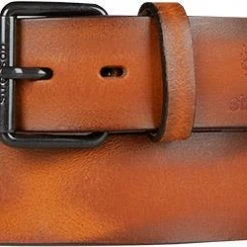 Strellson Gürtel 3095/220 Cognac, Breite ca. 4 cm