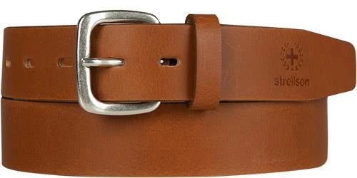 Strellson Gürtel 3094/220 Cognac, Breite ca. 3,5 cm