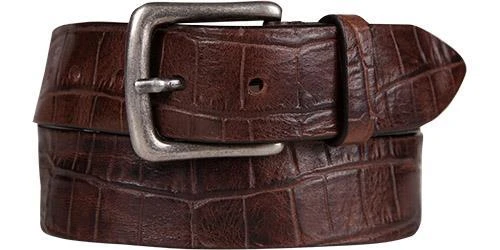 POST & CO Gürtel TC400COG/testa di moro Breite ca. 4 cm