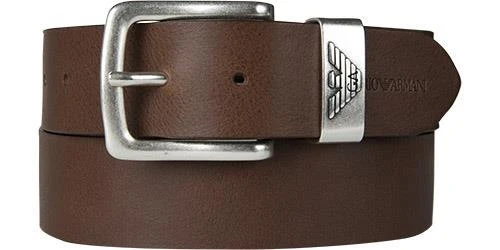 EMPORIO ARMANI Gürtel Y4S201/YDD6G/80005 Braun, Breite ca. 3,5 cm