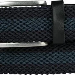 Brax Gürtel 55-0297/710 007 90/23 Navy-grau, Breite ca. 3,5 cm