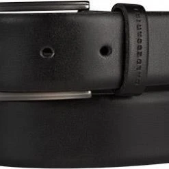 BALDESSARINI Gürtel B5 90000.9100/9000 Schwarz, Breite ca. 3,5 cm