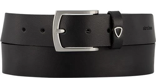 Strellson Gürtel 3088/001 Schwarz, Breite ca. 3,5 cm