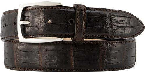 POST & CO Gürtel 8423/moro Dunkelbraun, Breite ca. 3,5 cm