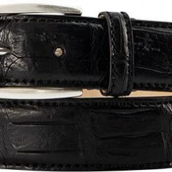 POST & CO Gürtel 8423/nero Schwarz, Breite ca. 3,5 cm