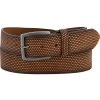 Alberto Gürtel Heavy Stamp 01008909/560 Braun, Breite ca. 4 cm