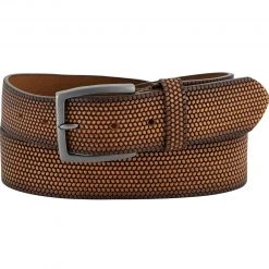 Alberto Gürtel Heavy Stamp 01008909/560 Braun, Breite ca. 4 cm