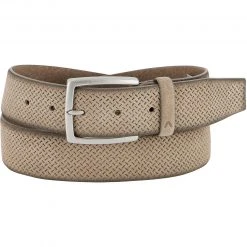 Alberto Gürtel Velour Stamp 01008302/510 Beige, Breite ca. 4 cm