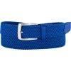 Alberto Golf Alberto Gürtel Basic Braided 01008330/865 Türkis, Breite ca. 3,5 cm