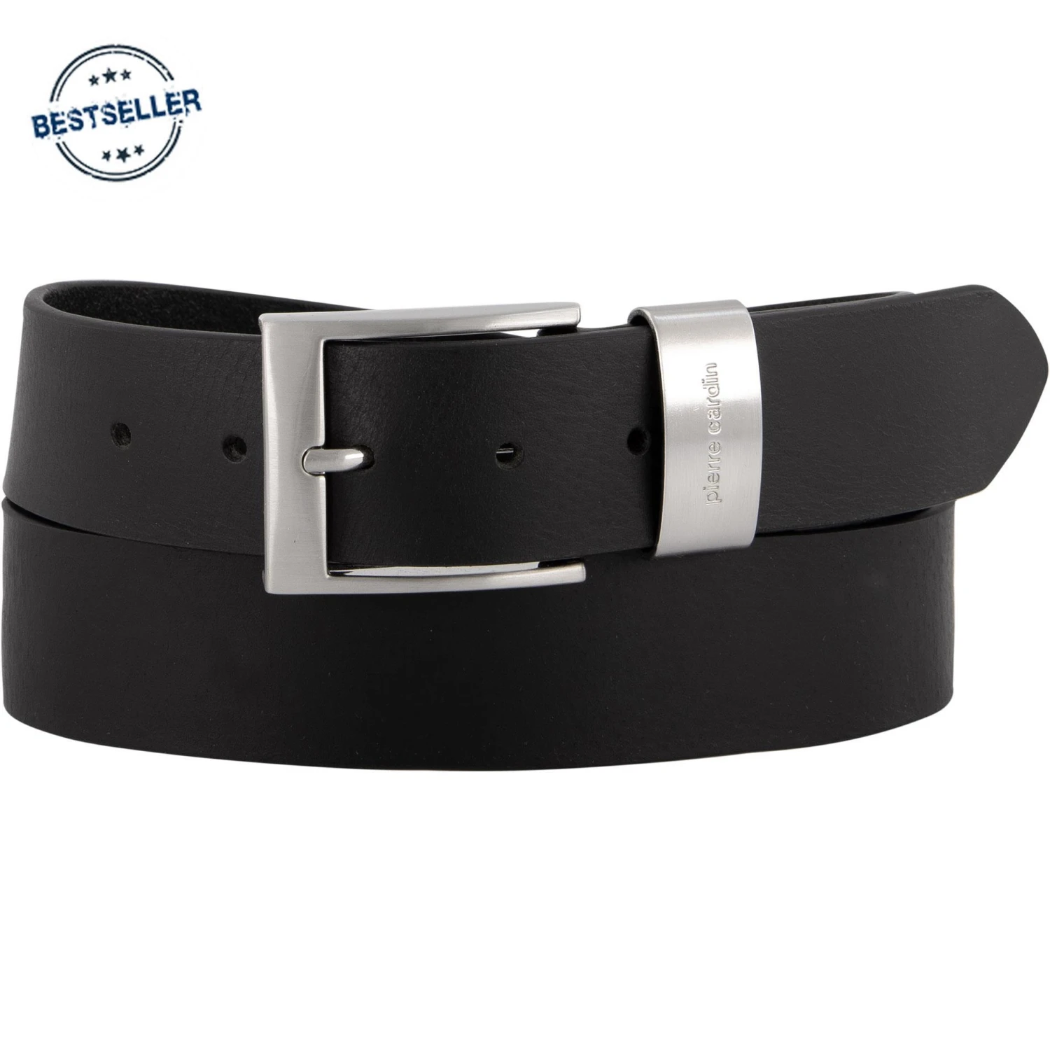 Pierre Cardin Gürtel 1070007/010 Schwarz, Breite ca. 4 cm