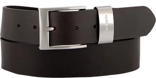 Pierre Cardin Gürtel 1070007/023 Dunkelbraun, Breite ca. 4 cm – Bild 2