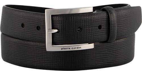 Pierre Cardin Gürtel 1070373/010 Schwarz, Breite ca. 3,5 cm – Bild 2