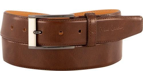 Pierre Cardin Gürtel 1070348/021 Dunkelbraun, Breite ca. 3,5 cm, Mogano – Bild 2