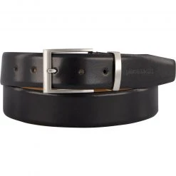 Pierre Cardin Gürtel 1070125/010 Schwarz, Breite ca. 3,5 cm