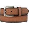 Lindenmann Gürtel 1000403/022 Cognac, Breite ca. 4 cm