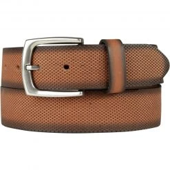 Lindenmann Gürtel 1000403/022 Cognac, Breite ca. 4 cm