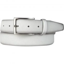 Lindenmann Gürtel 1000392/070 Weiß, Breite ca. 3,5 cm