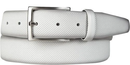 Lindenmann Gürtel 1000392/070 Weiß, Breite ca. 3,5 cm – Bild 2