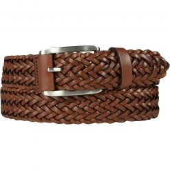 Lindenmann Gürtel 1005046/022 Cognac, Breite ca. 3,5 cm