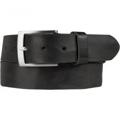 Lindenmann Gürtel 1000429/010 Schwarz, Breite ca. 4 cm