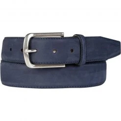 Lindenmann Gürtel 1580516/040 Marineblau, Breite ca. 4 cm, Marine