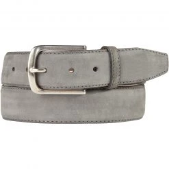 Lindenmann Gürtel 1580516/050 Grau, Breite ca. 4 cm