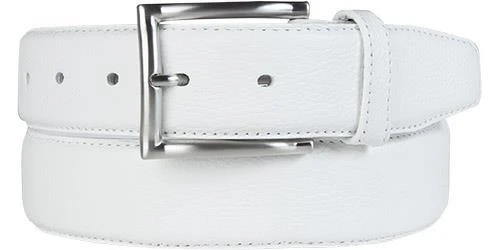 Lindenmann Gürtel 1580514/070 Weiß, Breite ca. 4 cm – Bild 2