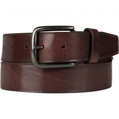 Lindenmann Gürtel 1090124/023 Dunkelbraun, Breite ca. 4 cm