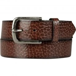 Lindenmann Gürtel 1000335/022 Cognac, Breite ca. 4 cm