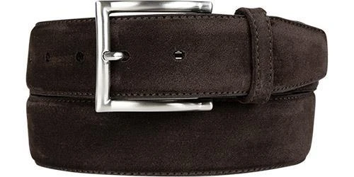 Lindenmann Gürtel 1580512/023 Dunkelbraun, Breite ca. 4 cm – Bild 2