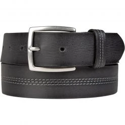 Lindenmann Gürtel 1000379/010 Schwarz, Breite ca. 4 cm