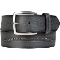 Lindenmann Gürtel 1000379/050 Grau, Breite ca. 4 cm