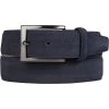 Lindenmann Gürtel 1520610/040 Marineblau, Breite ca. 3,5 cm, Marine