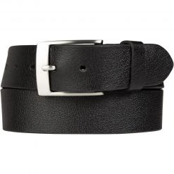 Lindenmann Gürtel 1000745/010 Schwarz, Breite ca. 4 cm