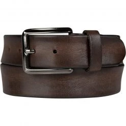 Lindenmann Gürtel 1000368/023 Dunkelbraun, Breite ca. 4 cm