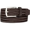 Lindenmann Gürtel 1580518/023 Dunkelbraun, Breite ca. 3,5 cm