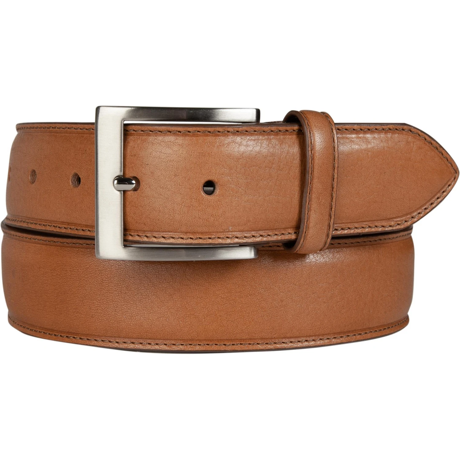 Lindenmann Gürtel 1000594/022 Cognac, Breite ca. 3,5 cm