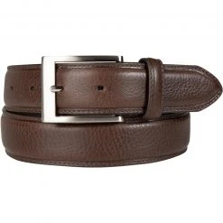 Lindenmann Gürtel 1000594/023 Dunkelbraun, Breite ca. 3,5 cm