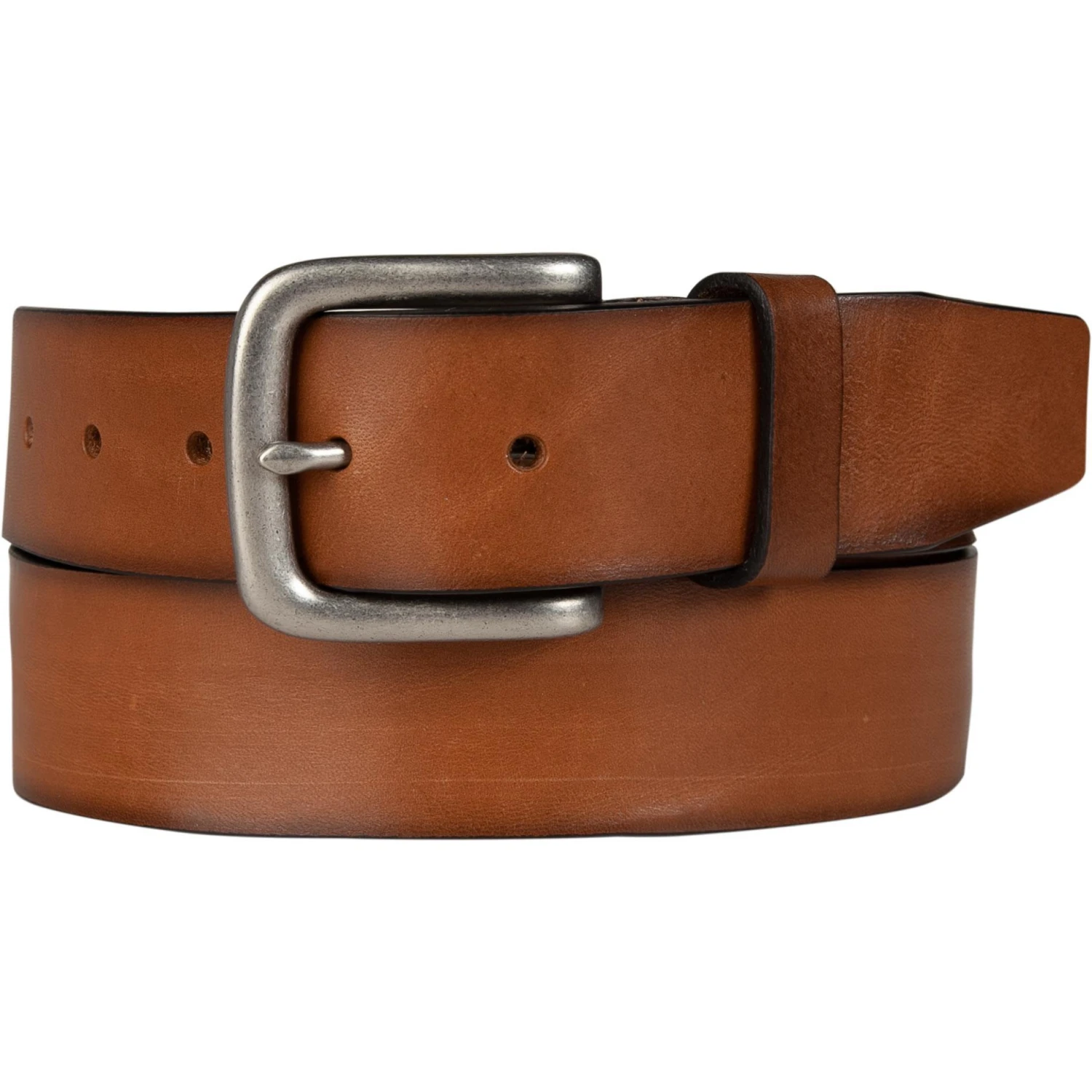 Lindenmann Gürtel 1090079/022 Cognac, Breite ca. 4 cm