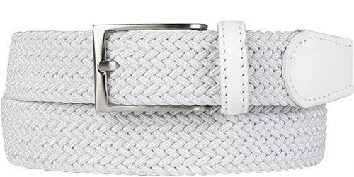 Lindenmann Gürtel 1000102/070 Weiß, Breite ca. 3 cm – Bild 2