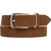 Lindenmann Gürtel 1000391/022 Cognac, Breite ca. 3,5 cm