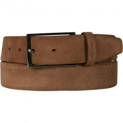 BOSS Gürtel Calindo 50375225/210 Nussbraun, Breite ca. 3,5 cm